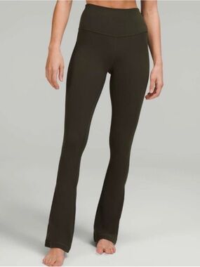 Lululemon Align ™ HR Flare Pant 32” Dark Olive